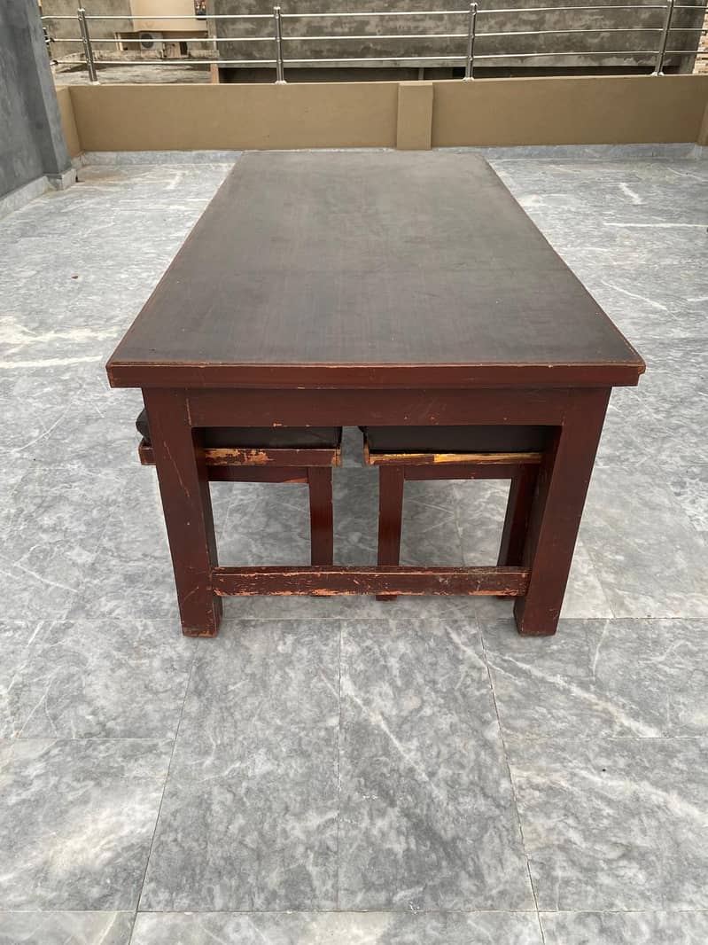 6,8 seater biari wood dining table 1