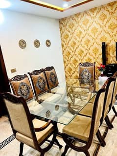 8 seater dining table with chairs