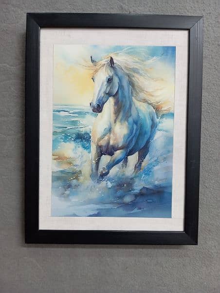 beautiful framed paintings (12 x 15 inches) 2