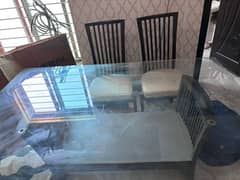 dining table with 6 chairs