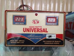 Universal Stabilizer of 16,000 watt capacity is for sale 0