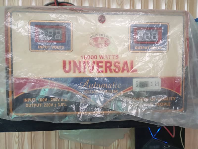 Universal Stabilizer of 16,000 watt capacity is for sale 2