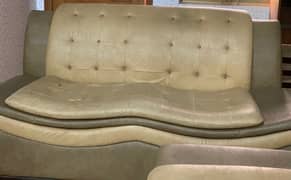 Sofa set 7 seater(3*1, 2*1, 1*2) leatherite