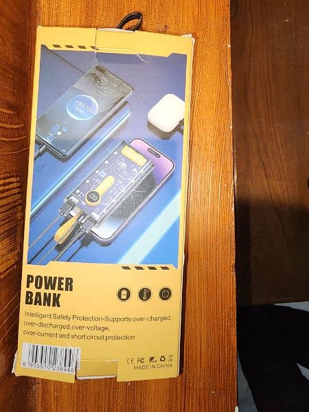 66 V Super Fast Power Bank | 10000 mah | Tranparent Design 6