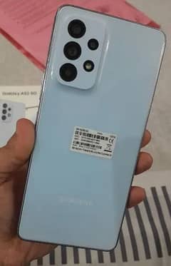 Samsung A53 5G Full Box Official pta Approved 10/10 condition