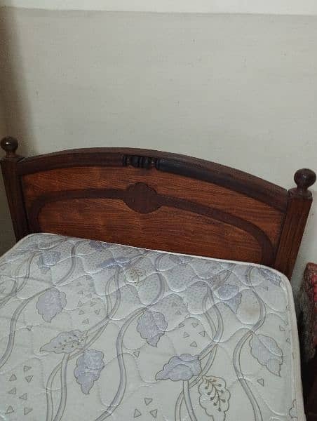 Single bed with mattress 1