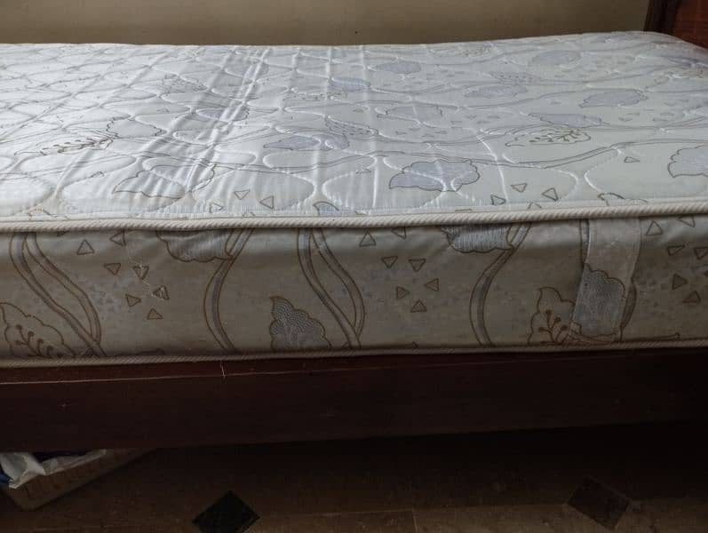 Single bed with mattress 3