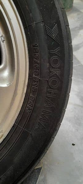 rims and tyres 185/65 R15 (15 inch) 4