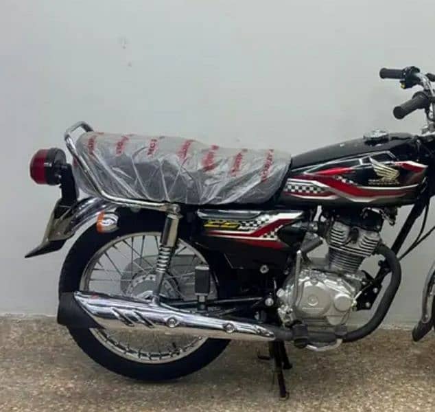 BRAND NEW CONDITION HONDA CG 125 MODEL 2024 4