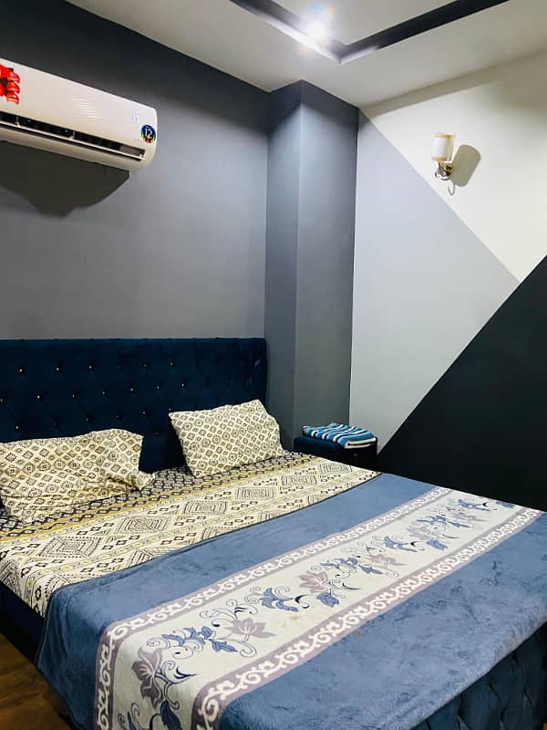 Par day short time furnished apartment available 7