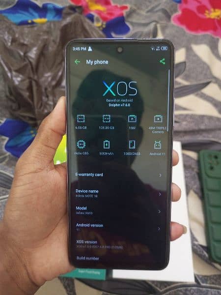 Infinix Note 10 6/128 With Box 1