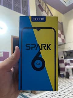 Tecno spark 6go With Box