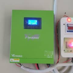 inverex solar inverter 1.2k with AGS SP Tall 1800 battery