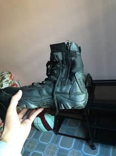 leather Combat Boots