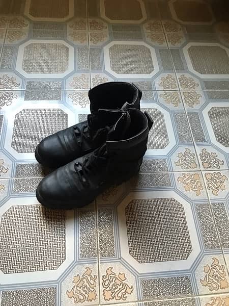 leather Combat Boots 3