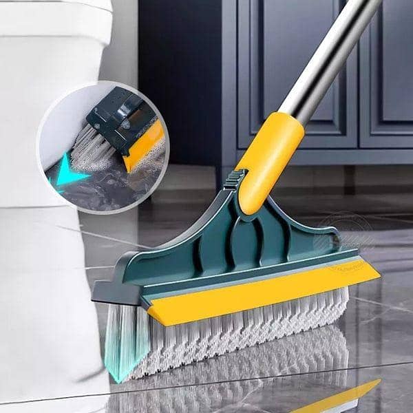 2 in 1 cleaning scrubber and wiper brush 2