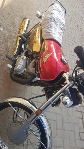 cg 125 se Gold 3