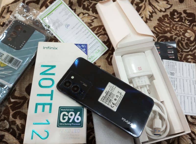 Note12 8 128 full box k 7 bilkul new halat my ha 0