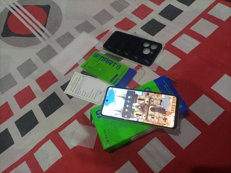 infinix smart 8 4 64 with box no open repair 03140065609 1