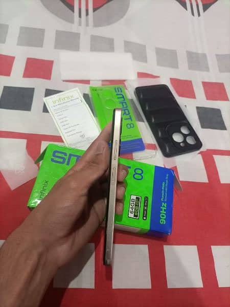 infinix smart 8 4 64 with box no open repair 03140065609 3