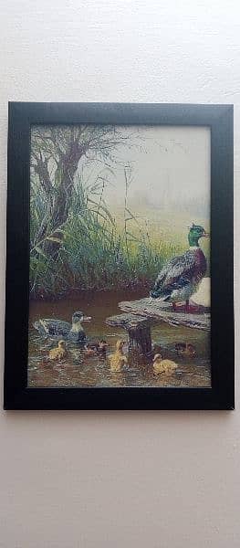 beautiful framed paintings (10 x 13 inches) 10