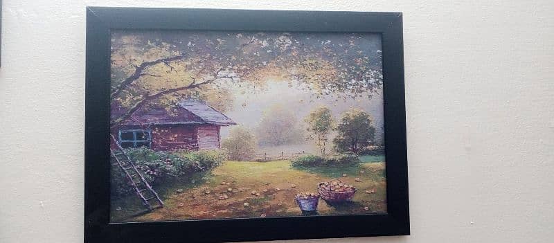 beautiful framed paintings (10 x 13 inches) 11