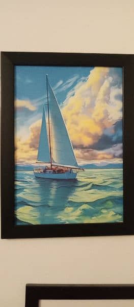 beautiful framed paintings (10 x 13 inches) 14