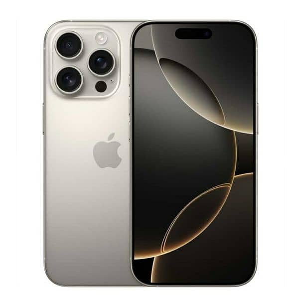 Iphone 16 Pro 256 GB - Natural Titanium - UAE Model 0