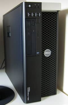 DELL T-3600 TOWER SYSTEM 635 WATTS MODULAR PSU AND POWERFUL 6CORE CPU 0