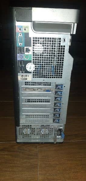 DELL T-3600 TOWER SYSTEM 635 WATTS MODULAR PSU AND POWERFUL 6CORE CPU 4