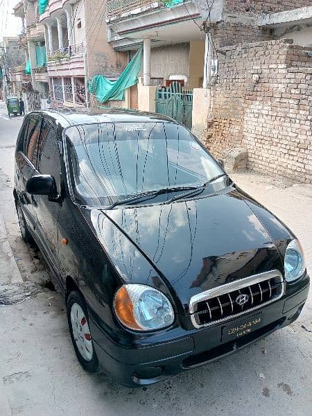 Beautiful Hyundai Santro 2005, Genuine inside and outside 2