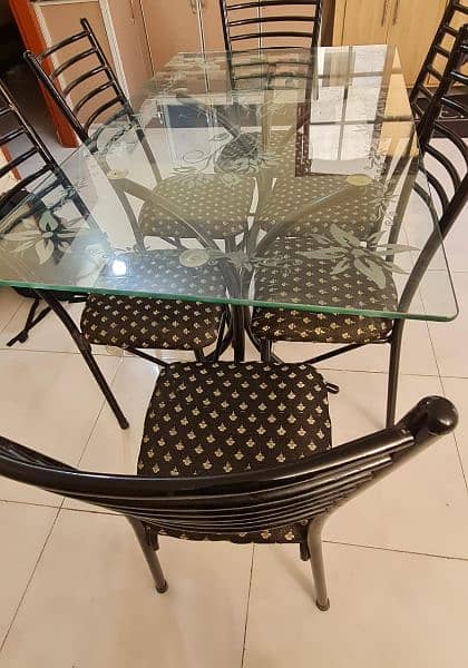 dining table with 6 chairs (prices are negotiable) 3