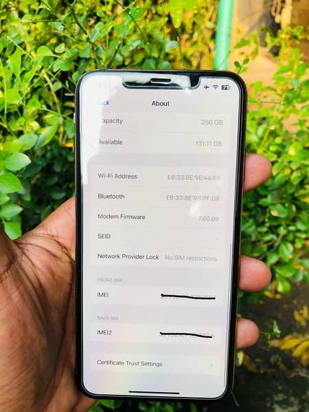 iphone xs max 256gb dual physical sim pta approved 5