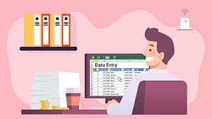 Females and Males Online part time home based data typing job