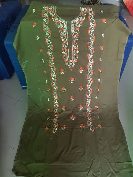 ETHNIC MULTANI EMBROIDERY 100% HANDMADE FULLSIZE LADIES SHIRTS 5