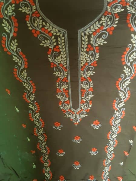 ETHNIC MULTANI EMBROIDERY 100% HANDMADE FULLSIZE LADIES SHIRTS 6