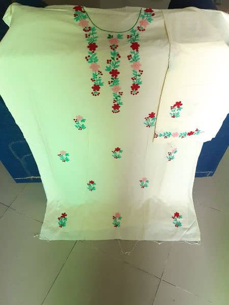 ETHNIC MULTANI EMBROIDERY 100% HANDMADE FULLSIZE LADIES SHIRTS 8