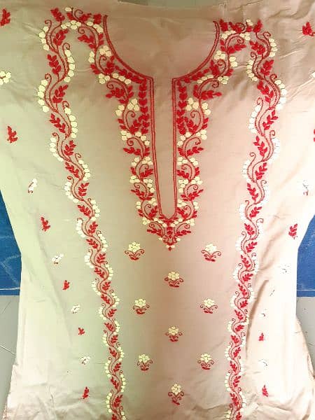 ETHNIC MULTANI EMBROIDERY 100% HANDMADE FULLSIZE LADIES SHIRTS 10