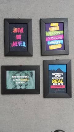 beautiful framed motivational Inspirational quotes (7 x 10 inches)