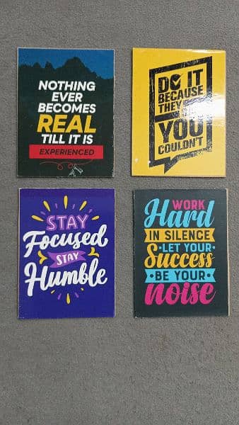 beautiful framed motivational Inspirational quotes (7 x 10 inches) 1