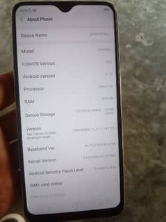 oppo f9.6 128 me ha. rabta number 03249754820. ret finl ha.