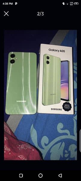 Samsung A05. only 1 day used final . . 28k 1