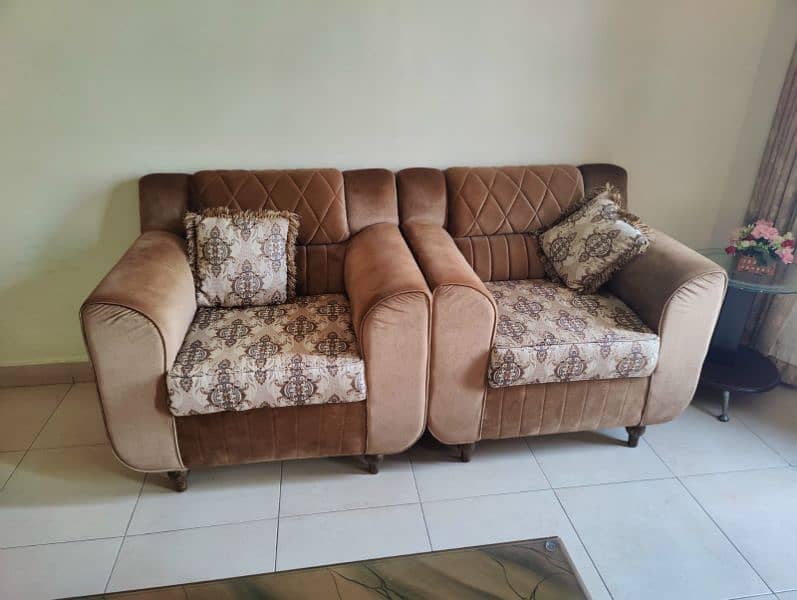 7 Seater Sofa Set Just as New Condition 3