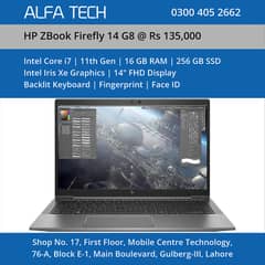 HP ZBook Firefly 14 G8 Laptop (i7-11th-16-256-14”-FHD) - ALFA TECH