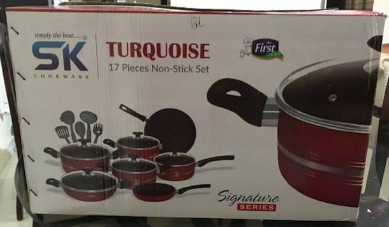 SK COOKWARE 17PCS SET 0