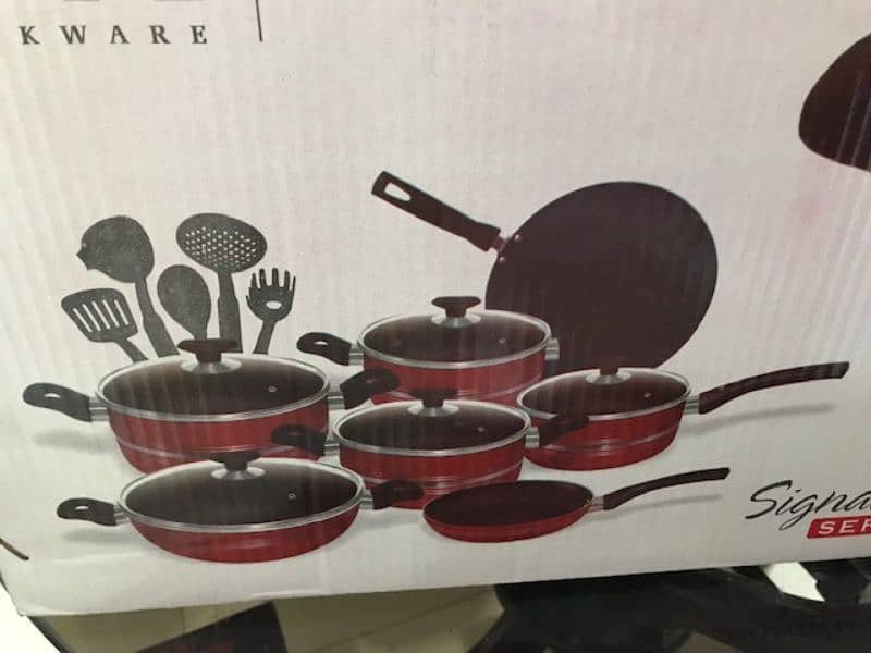 SK COOKWARE 17PCS SET 2