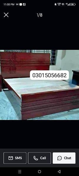 bed / double bed / king size bed / bed for sale / wooden bed 2