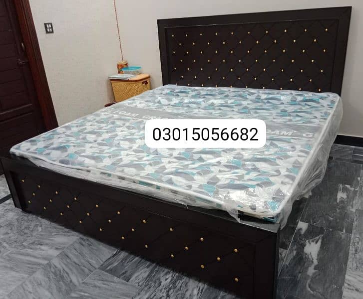 bed / double bed / king size bed / bed for sale / wooden bed 11