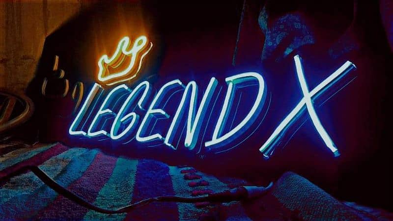 Neon Sign LEGEND X 1