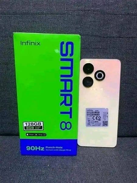 infinix smart 8.8/128 gb 03241196127 my whatsapp number 0